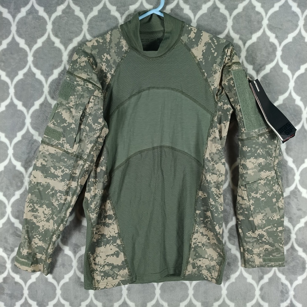 Massif ACS Army Combat Shirt Mens S Digicam Camo FR OCP Tactical Military